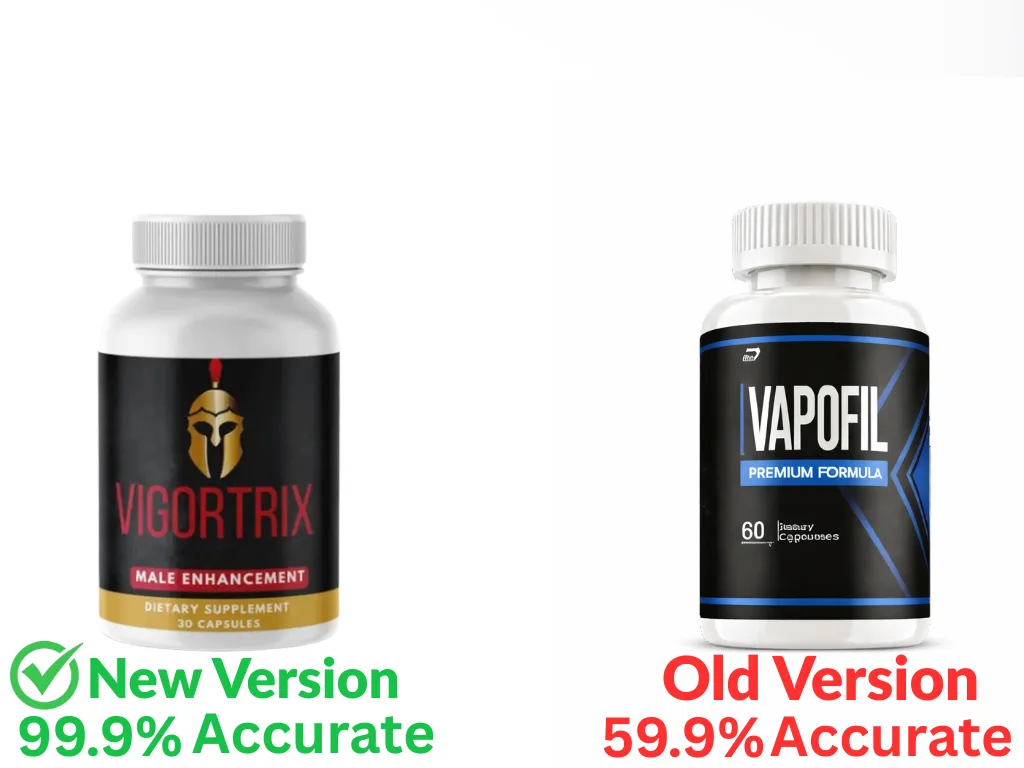 Vapofil Male Vitality Supplement Bottle